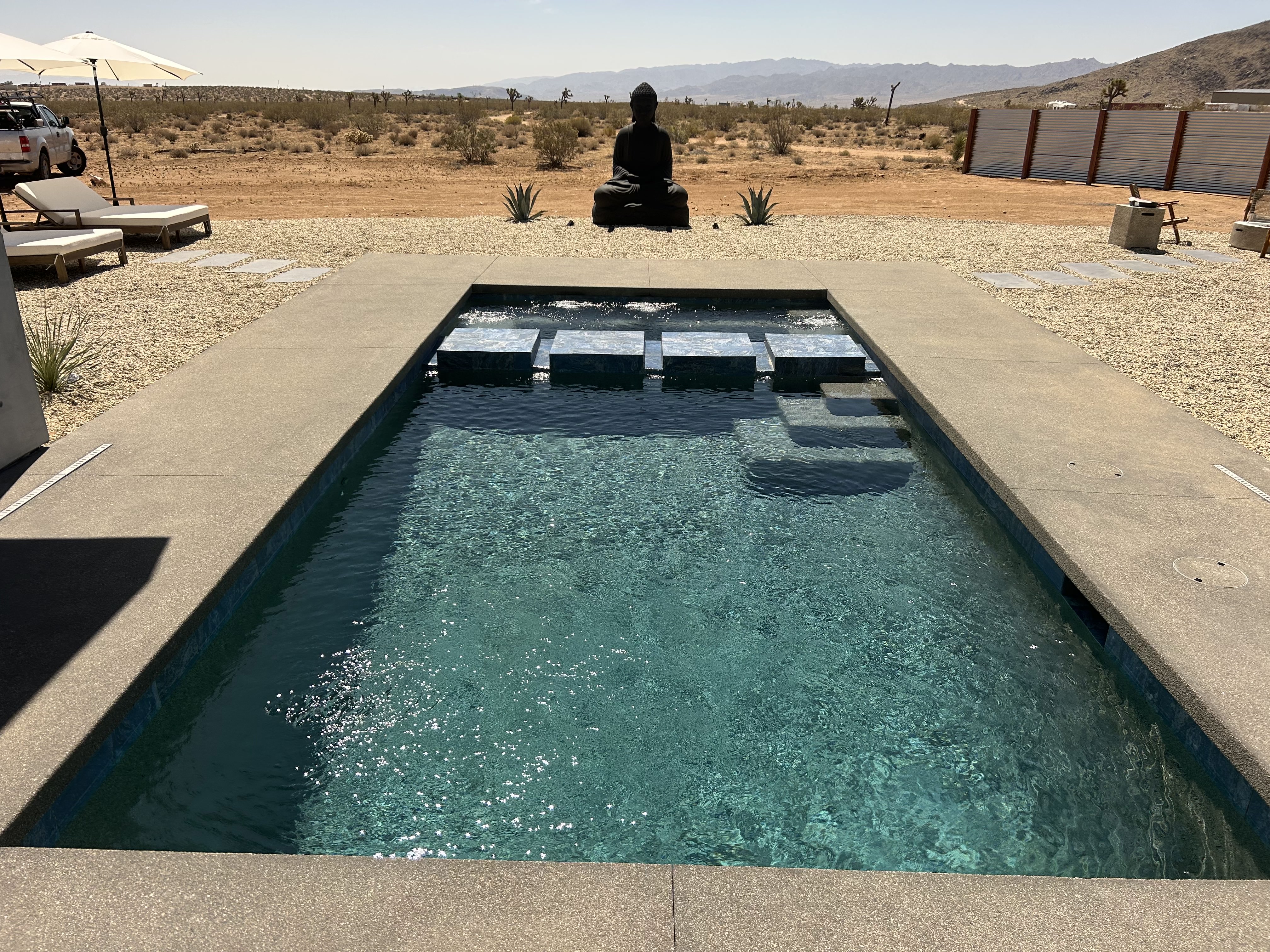 Custom in-ground pool
